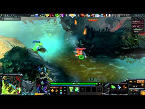 Jerax Rubick gets 2 on rosh cliff - POV - 4ASC vs Power Rangers