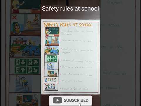 Safety rules at school .              October 16, 2024