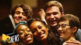 What You Shouldn't Do in a Horror Movie w/ 'There's Someone Inside Your House' Cast | MTV News video