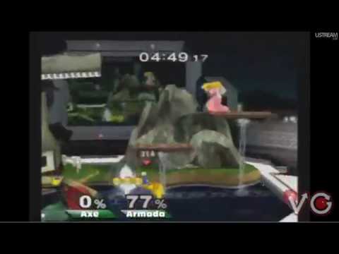 armada ( peach ) vs axe ( pikachu ) - 2 - APEX