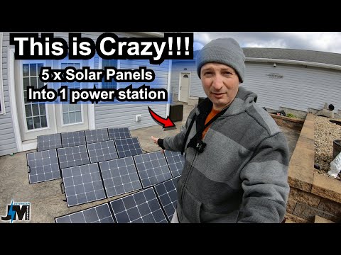 1,000w of Solar into a portable Solar Generator! ~ Vanpowers Super Power Pro Update!