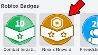 This Badge Gives FREE Robux?