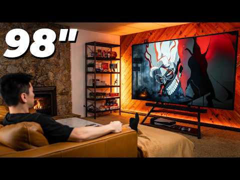 Ich rüste mein Heimkino-Setup mit dem RIESIGEN 98-Zoll-4K-Fernseher Sony X90L auf!