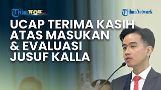 Gibran Ucap Terima Kasih atas Masukan dan Evaluasi dari Jusuf Kalla: Beliau Teladan untuk Kita
