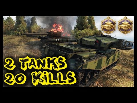 ► [World of Tanks] 2 Games, 20 Kills | Pool's Medal Hype! | Centurion Mk. 7/1 feat. IS-8