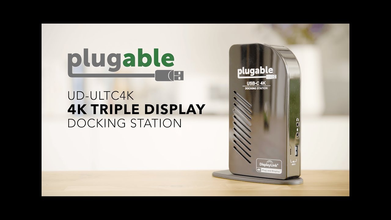 Plugable USB-C Triple 4K Display 