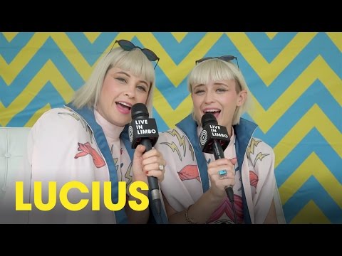 Lucius tell us about their new album "Good Grief" at Wayhome - Interview 2016