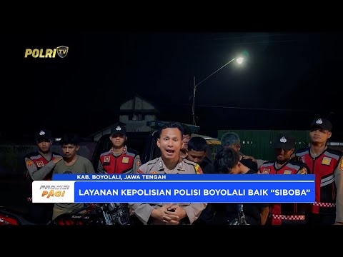 POLRES BOYOLALI HADIRKAN LAYANAN DALAM GENGGAMAN &ldquo;SIBOBA&rdquo; *(POLISI BOYOLALI BAIK)