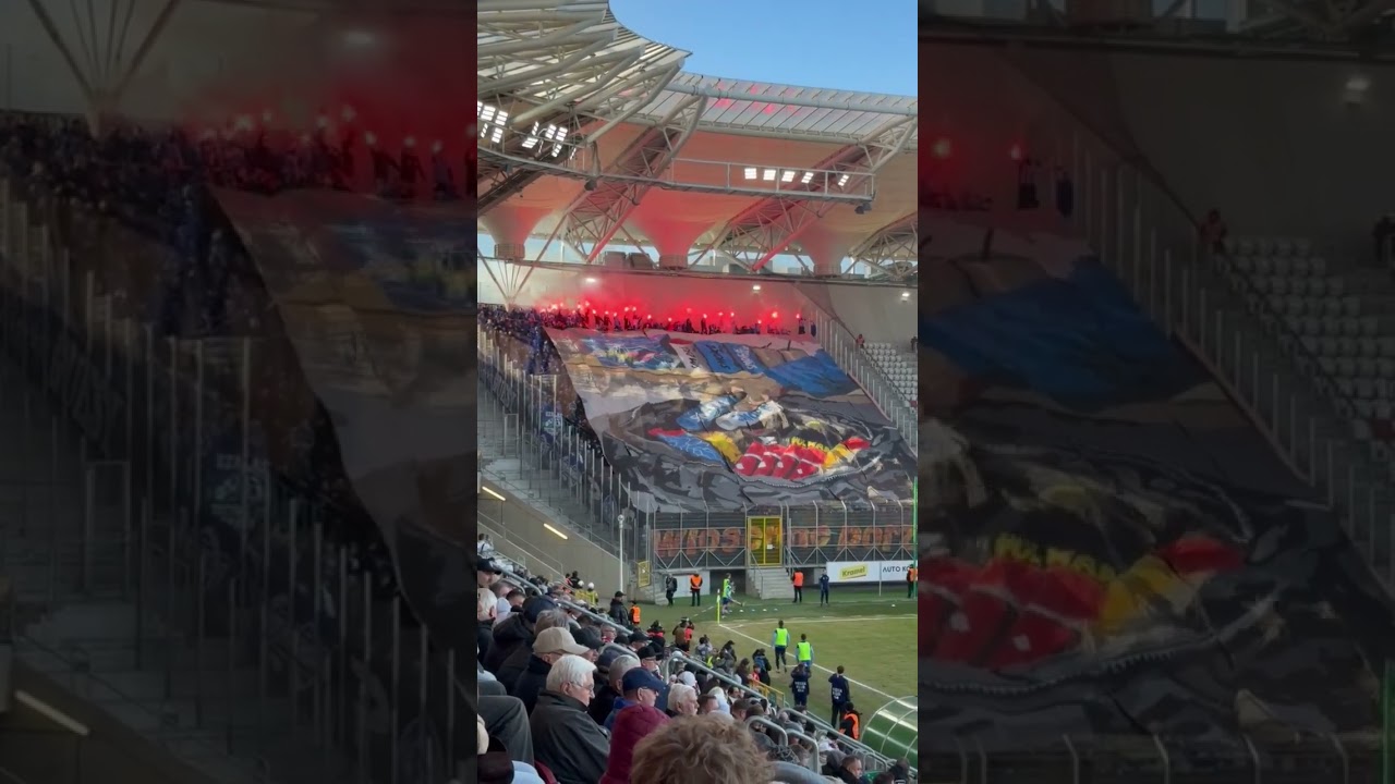 Ruch Chorzów x Widzew Łódź at ŁKS Łódź #football #shorts