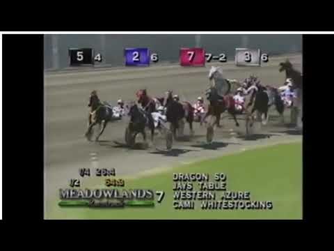 1998 Meadowlands Racetrack - Breeders Crown Mares Pace John Campbell