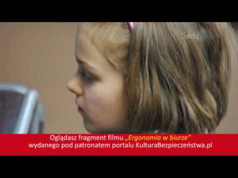 Ergonomia jest (też) dla dzieci [Fragment filmu Ergonomia w biurze]