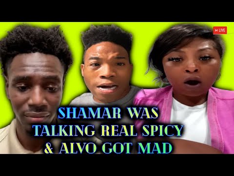 Less Than 1 Hour Ago Alvo Gets Mad With Shamar & Shekinan On Live  #Alvo Trying To Control #Shamar