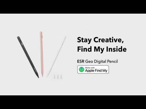Stylet iPad Geo Digital avec fonction « Localiser » intégrée