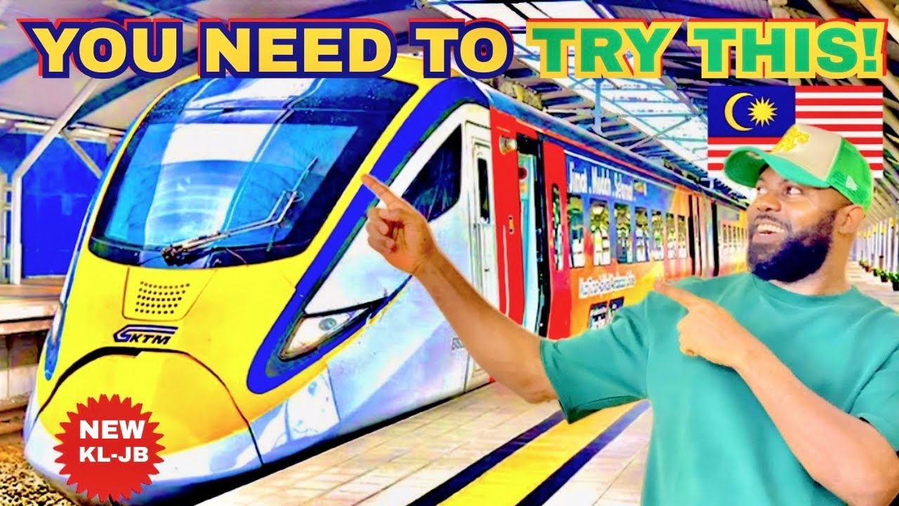 I Tested Malaysia’s New Electric ETS Train from Kuala Lumpur to Johor Bahru — It’s INSANE! 🚄🇲🇾