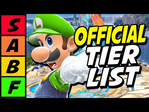THE NEW 2025 OFFICIAL SMASH ULTIMATE TIER LIST (New Top 3!)