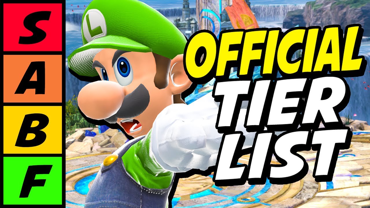THE NEW 2025 OFFICIAL SMASH ULTIMATE TIER LIST (New Top 3!)