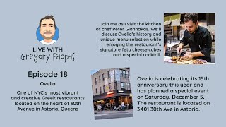 Live With Gregory Pappas (Ep. 18) at Ovelia in Astoria