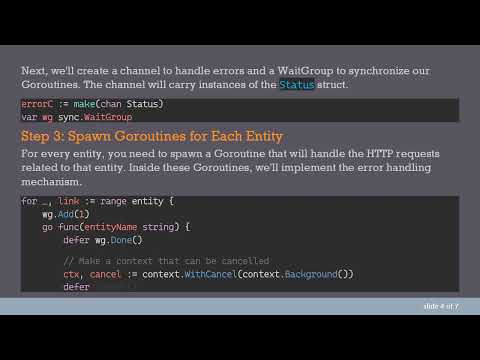 Effective Error Handling in Golang: Managing HTTP Requests with Goroutines and Error Groups