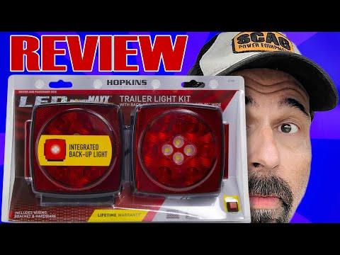 Hopkins LED Power Maxx Trailer Lights Review and Installation