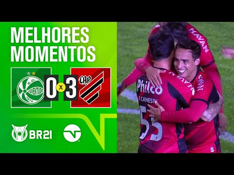 JUVENTUDE 0 X 3 ATHLETICO - MELHORES MOMENTOS | CAMPEONATO BRASILEIRO