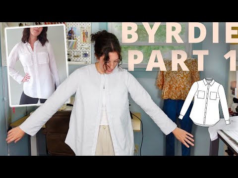 How to Sew a Button-up Shirt, Part 1 | Byrdie Button-up Sewalong