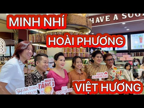 Nghệ sĩ Minh Nhí đi Khai Trương tiệm bánh SUGAR TOWN của Nghệ sĩ Việt Hương tại Quận 10 |Ns Minh Nhí