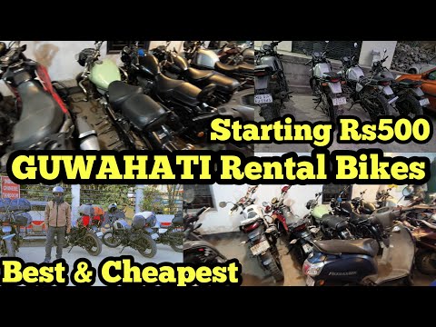 RENTAL BIKES IN GUWAHATI | Cheapest & Best | Trivane Bike Rental | Tawang Trip