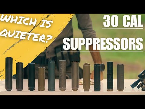 Which .30 Cal Suppressor Sounds Best?