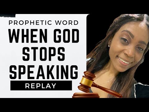 When God Stops Speaking