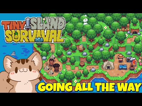 FROM ISLAND TO CLEARING CELLAR BOTTOM TINY ISLAND SURVIVAL [ミニチュア無人島サバイバル] - YouTube