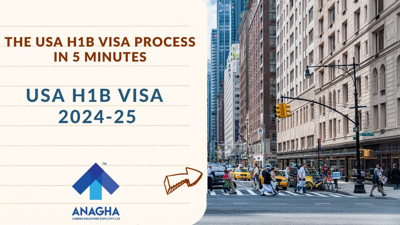 Demystifying the USA H1B Visa Process in 5 Minutes || Latest Info About H1b Visa 2024-25