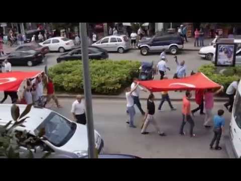 Hendek’te Teröre Lanet Yürüyüşü yapıldı.