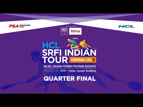 Quarter Final | [1] Sunayna Kuruvilla (IND) v [5] Urwashi Joshi (IND)
