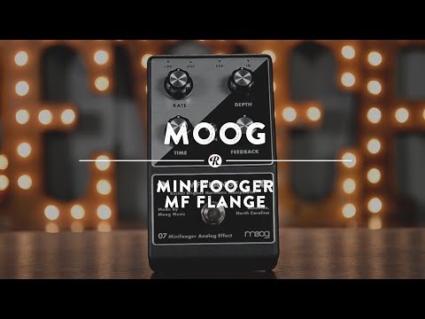 Moog Minifooger MF Flange | Reverb Demo Video