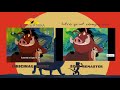 Timon Pumbaa 1995 99 Intro Print Comparison Original VS Remastered