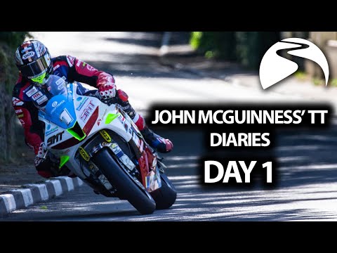 John McGuinness TT diaries - Day 1