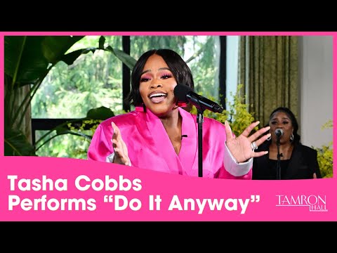 Tasha Cobbs Leonard  Performs “Do It Anyway” at Our Mother’s Day Special