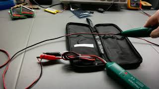 Mastech MS6812 Cable Tracker Testing