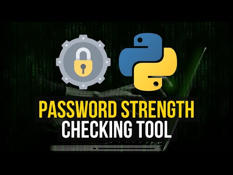 Password Strength Check Using Python