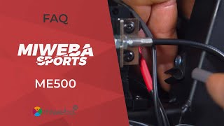 Ergometer ME 500 I Geschwindigkeitsanzeige reparieren I FAQ Video I Problem lösen MIWEBA SPORTS 🔧