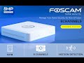 How to Set up the Foscam 5MP HD PoE Camera System (3 Mins)