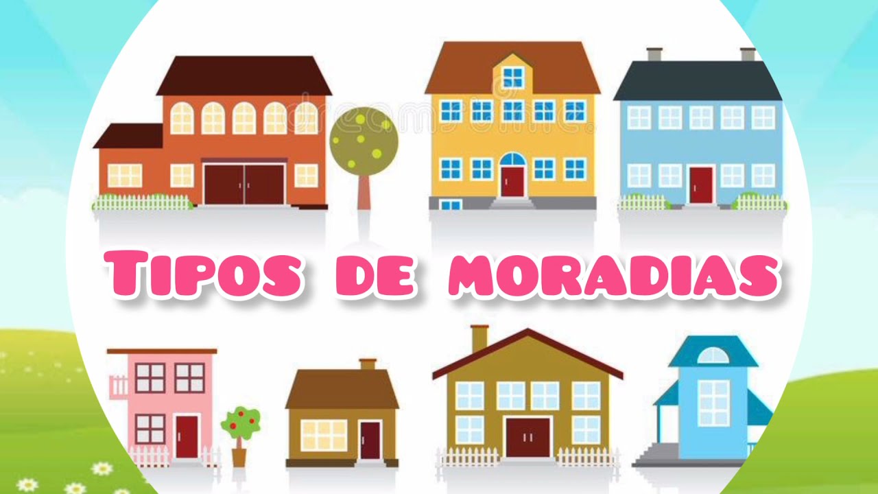TIPOS DE MORADIAS PARA EDUCAÇÃO INFANTIL / Atividade para Educação infantil moradia