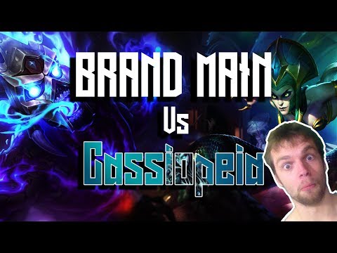 Brand Mid Main vs Diamond Cassiopeia ep3 - Full commentary gameplay - league of legends season 7