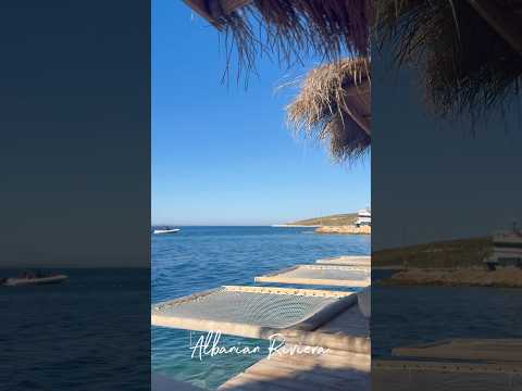 📍Albanian Riviera 🇦🇱 #albania #ksamil #sarandë #beachvibes #beachdestination #sunset