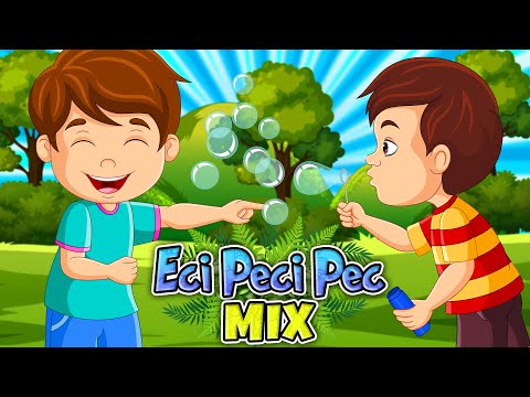 Eci Peci Pec MIX 💛 Eci Peci Pec pesme za decu 🍄 Pesmice za decu 🍀 Kako kažu životinje 🍓 Muzika MIX