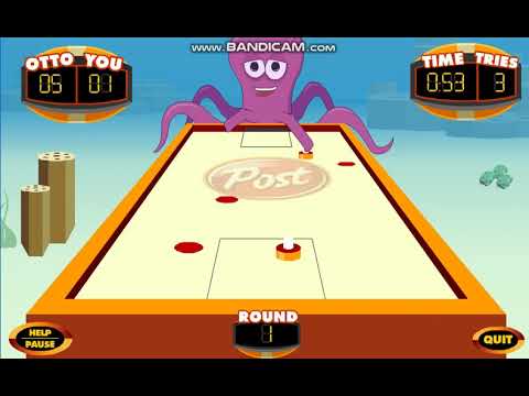 Nick's octo hockey flash game
