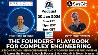 The Founders' Playbook: Operations and Systems Engineering — with Epsilon3 and SysGit