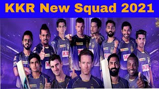I PL2021:Kolkata knight Riders Team Full Squad 2021