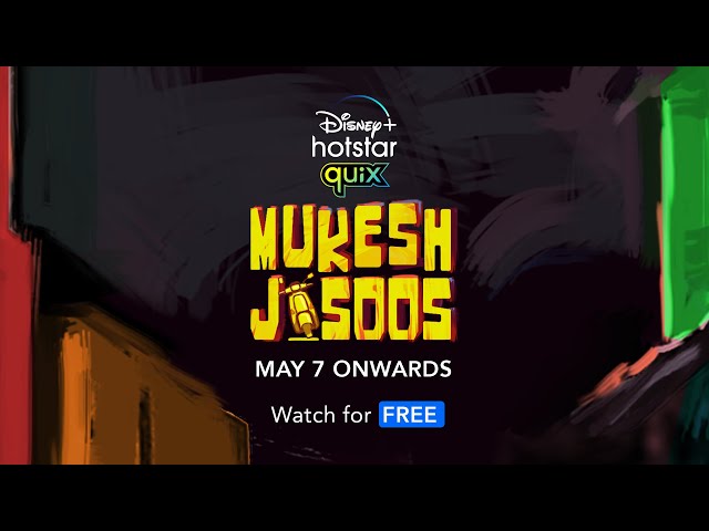 Disney+ Hotstar Quix Presents Mukesh Jasoos | Trailer | Streaming From 7th May
