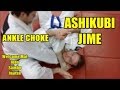 ASHIKUBI JIME Ankle Choke Starting From Leg Press Position